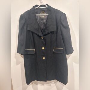 Mary Kay Black jacket with Gold Accents